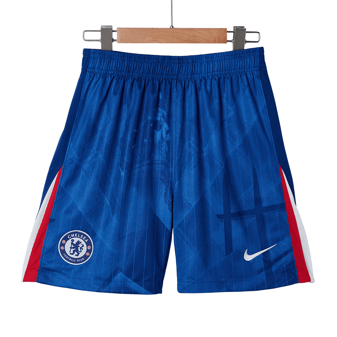 Chelsea Home Soccer Shorts 2025/26 - gojersey