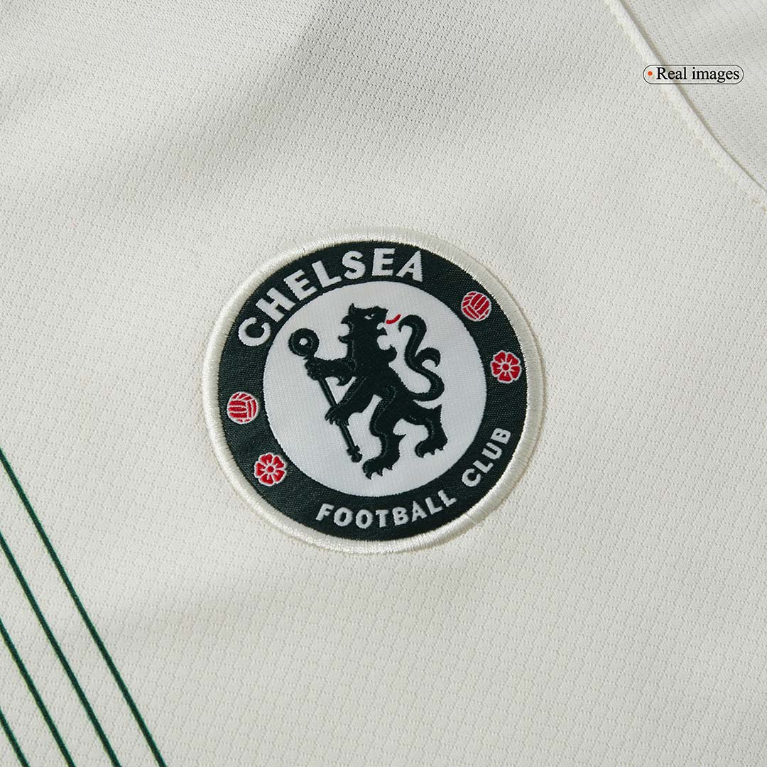 Chelsea Away Soccer Jersey 2025/26 White - gojersey