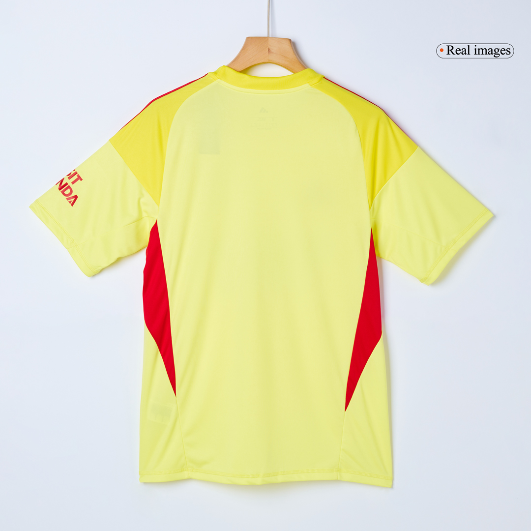 Arsenal Goalkeeper Soccer Jersey 2025/26 Yellow - gojersey