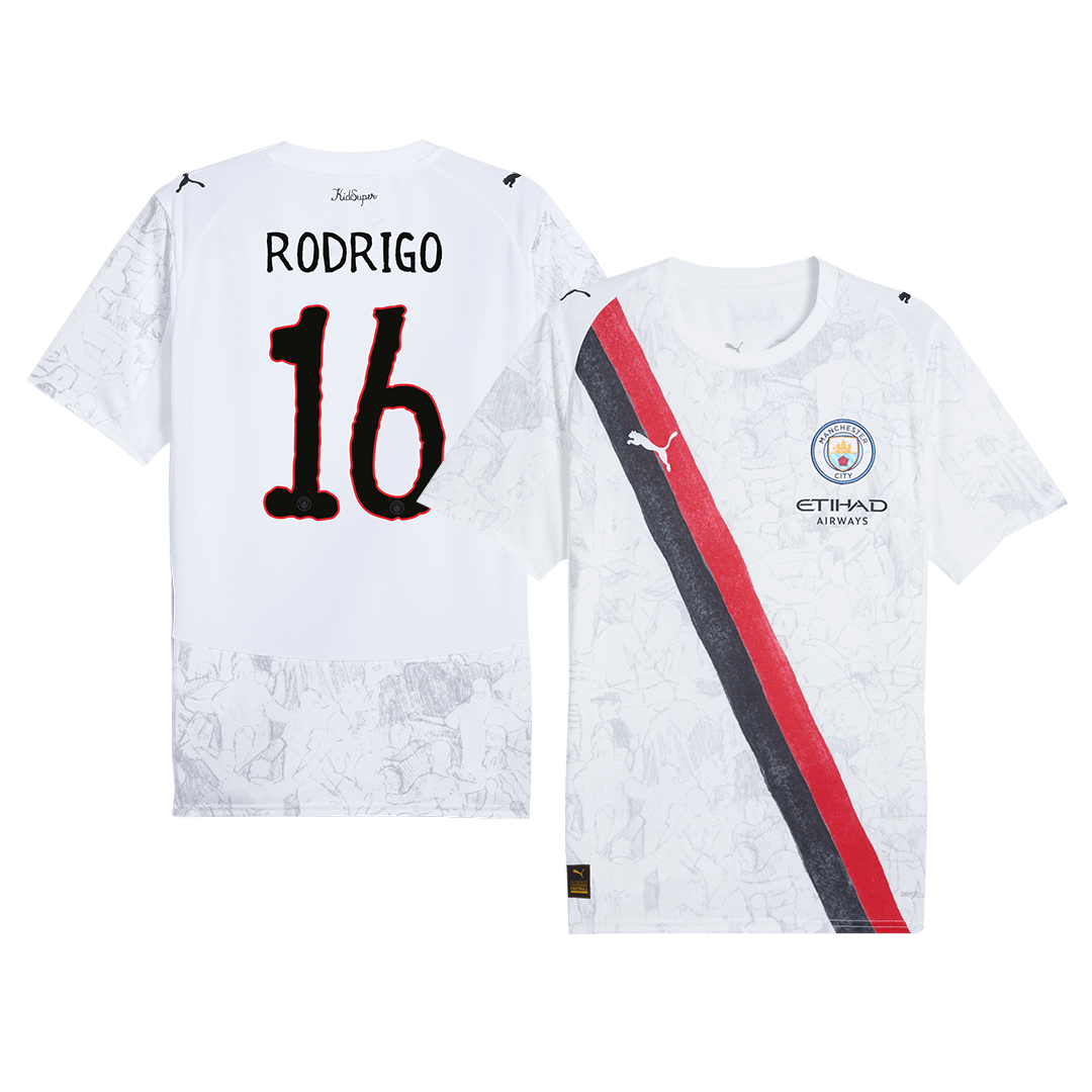 Manchester City RODRIGO #16 Soccer Jersey 2025/26 - gojersey