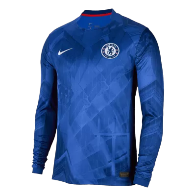 Chelsea Long Sleeve Home Soccer Jersey 2025/26 - gojersey