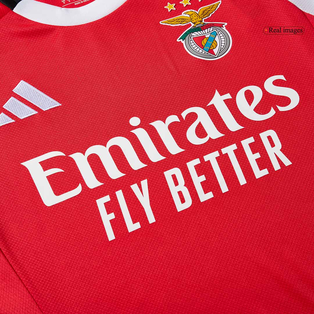 Benfica Home Soccer Jersey 2025/26 Red - gojersey