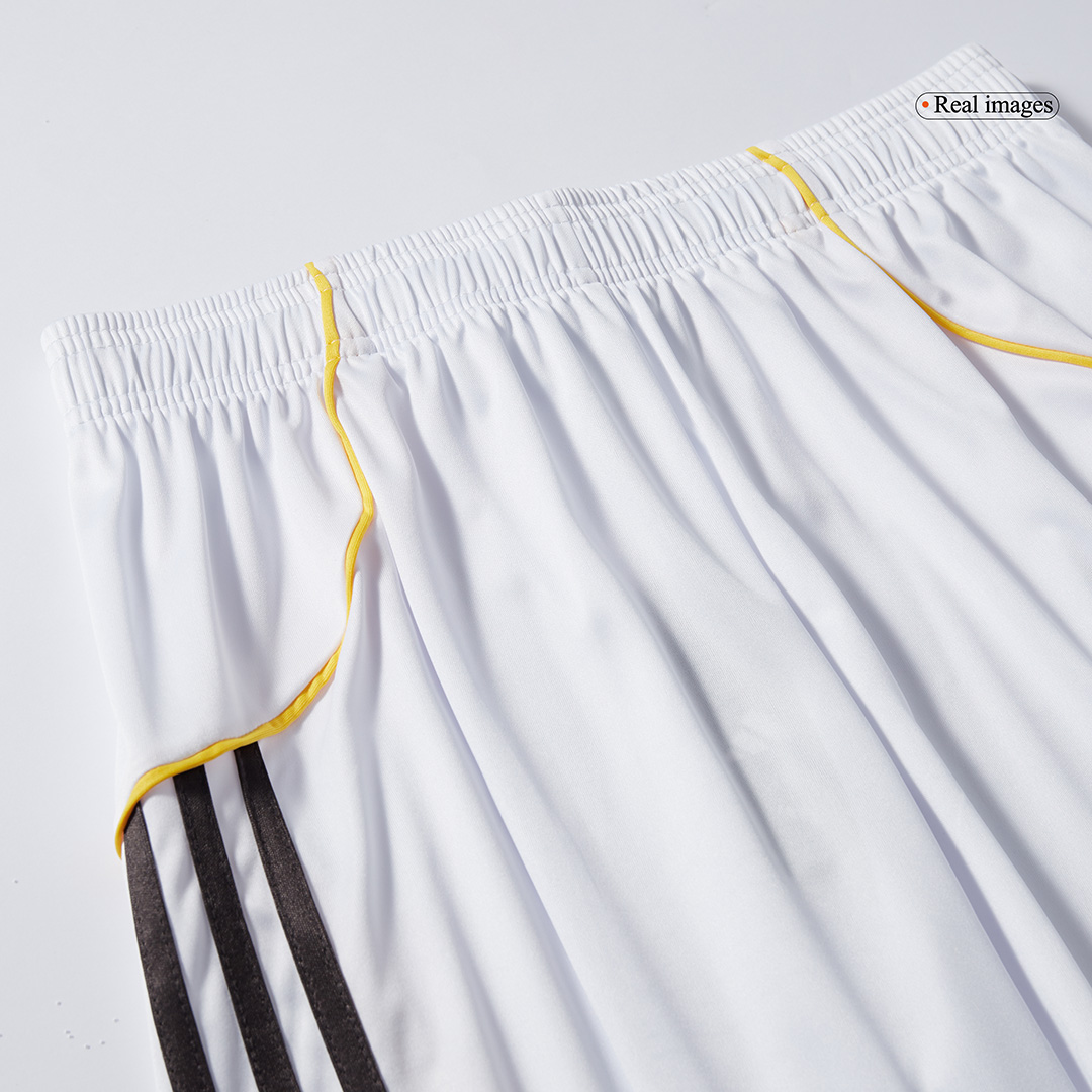 Real Madrid Home Soccer Shorts 2025/26 - gojersey