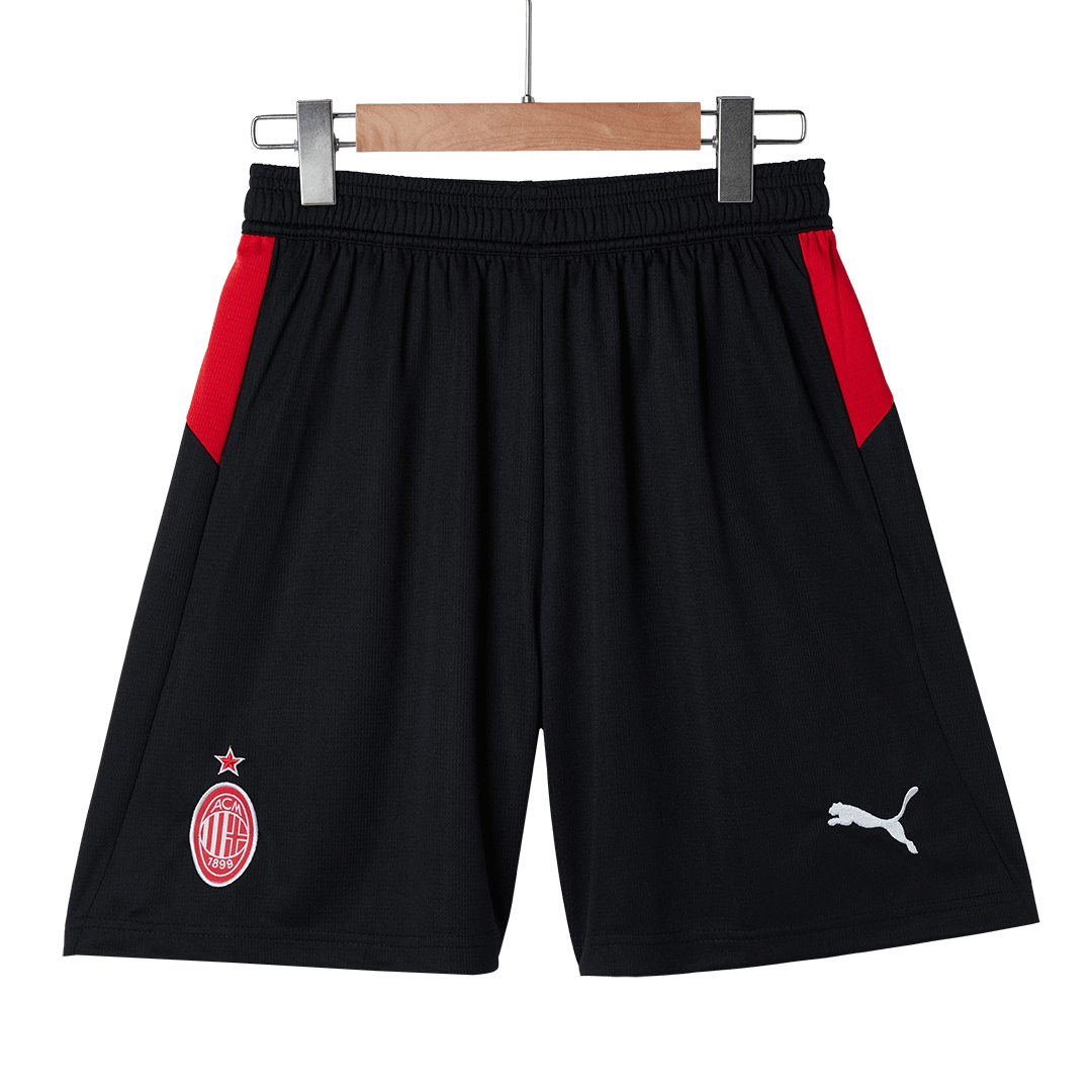 AC Milan Home Soccer Jersey Kit 2025/26 (Jersey+Shorts) - gojersey