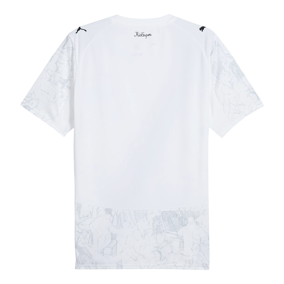 Manchester City KidSuper Soccer Jersey 2025/26 White - Club World Cup - gojersey