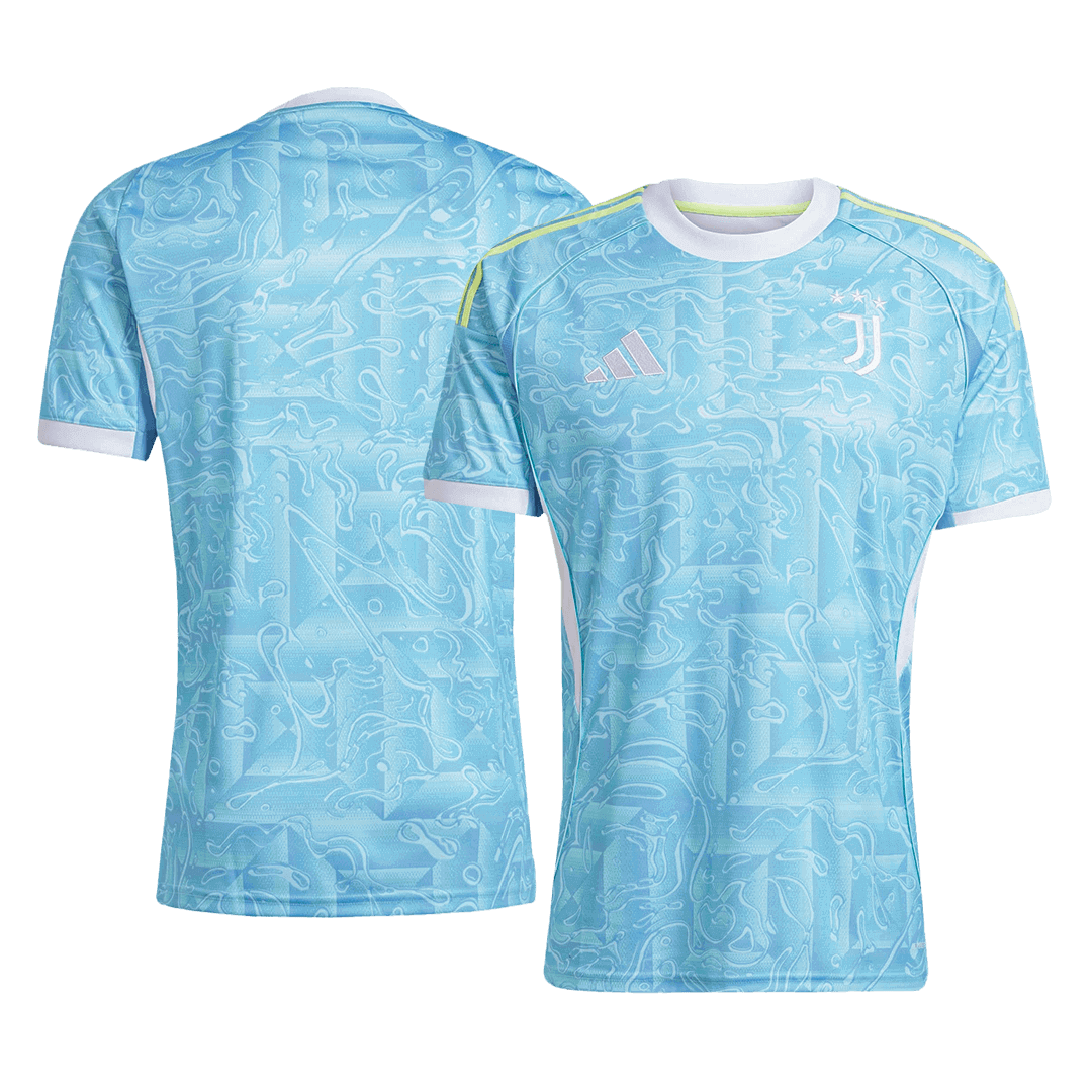 Juventus Away Soccer Jersey 2025/26 Green - gojersey