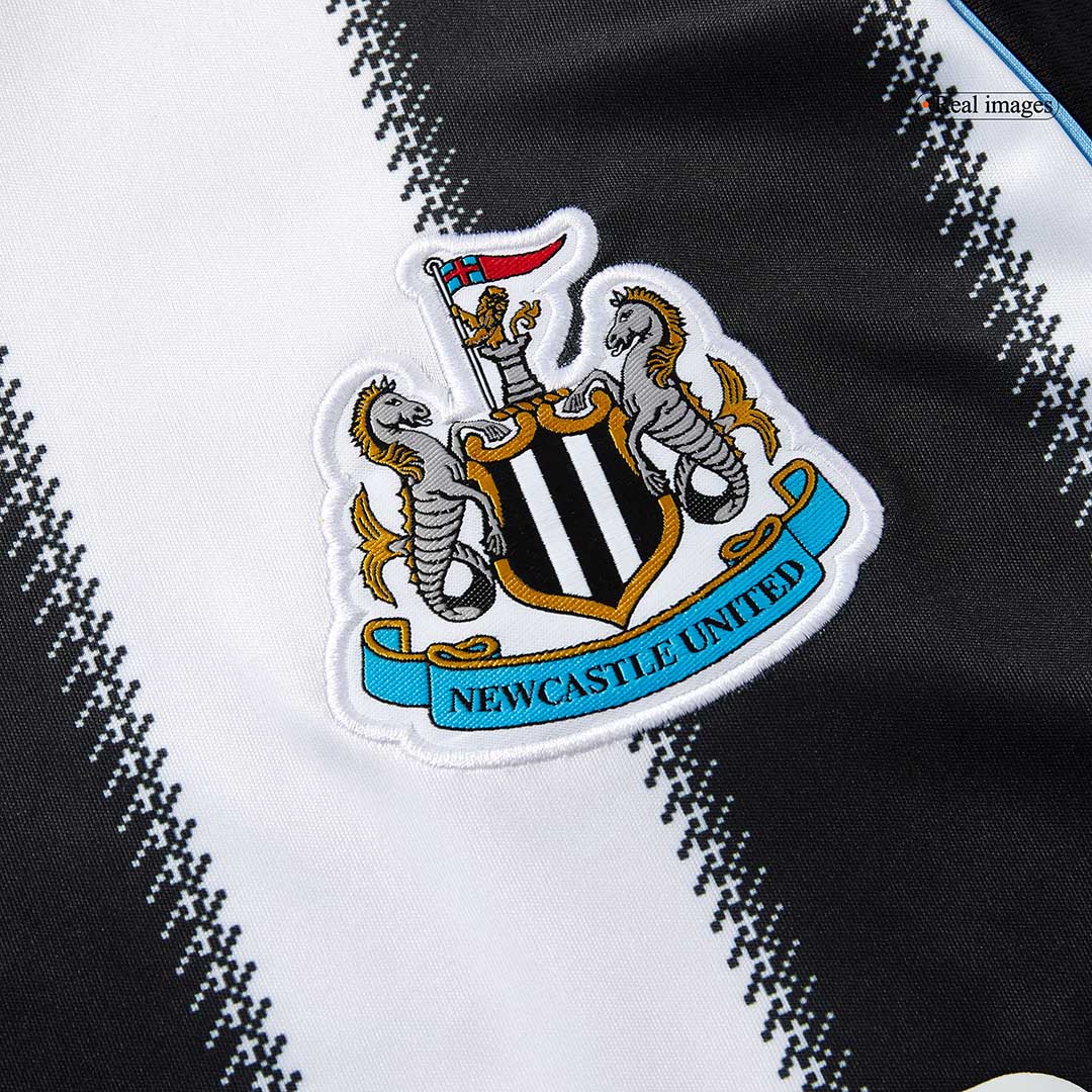 Newcastle United Home Soccer Jersey 2025/26 Black&White - gojersey
