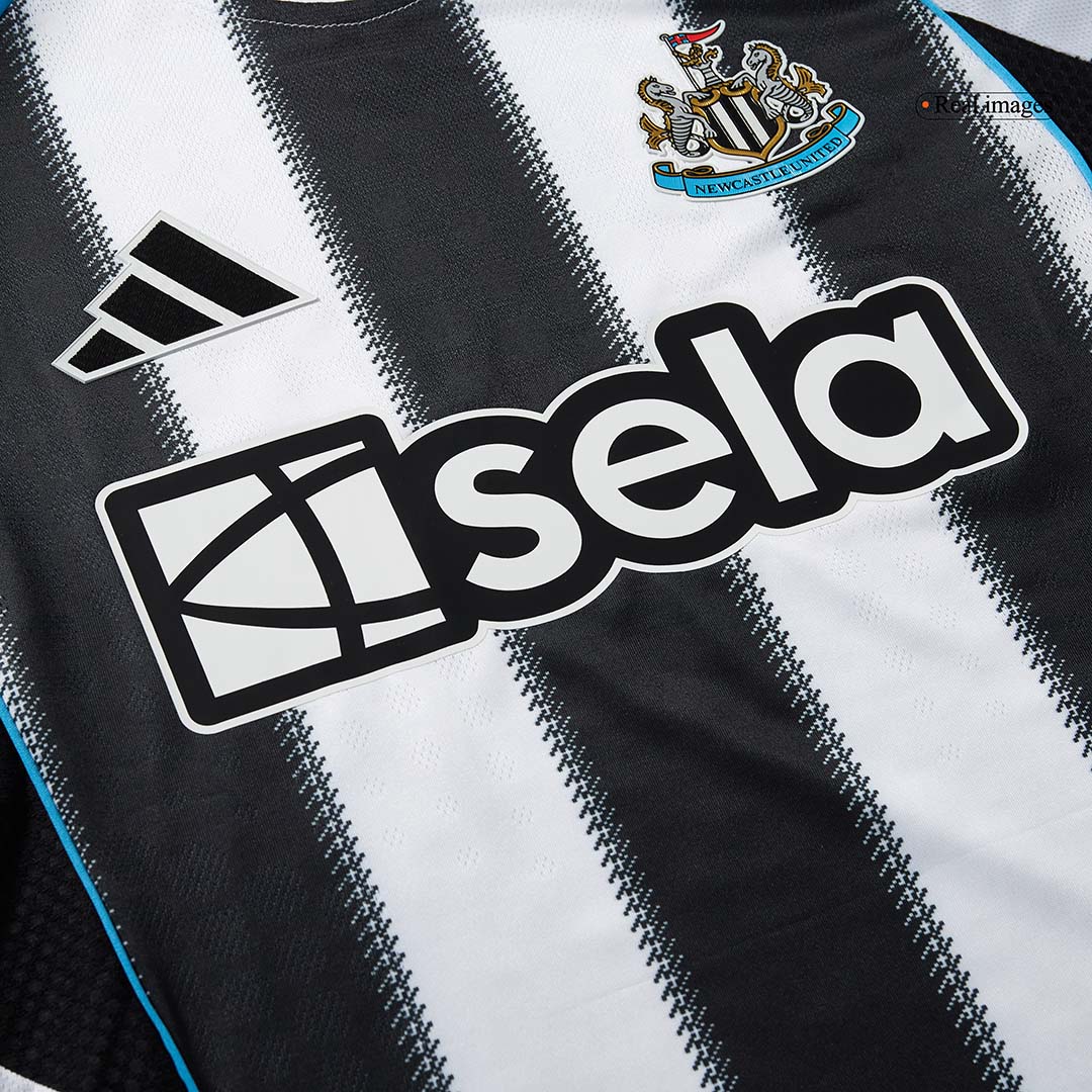 Newcastle United Home Soccer Jersey Authentic 2025/26 - gojersey