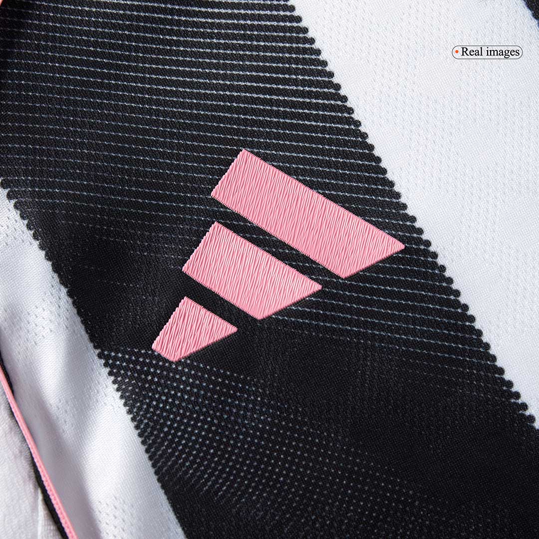 Authentic Juventus Home Soccer Jersey 2025/26 Black&White - gojersey