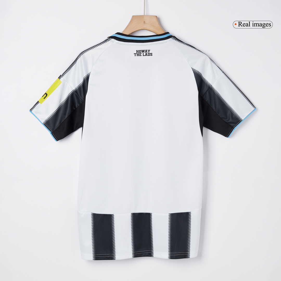 Newcastle United Home Soccer Jersey 2025/26 Black&White - gojersey