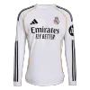 Real Madrid Long Sleeve Home Soccer Jersey 2025/26 - gojersey