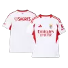 Benfica Third Away Soccer Jersey 2025/26 White - gojersey