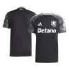 Aston Villa Away Soccer Jersey 25/26 Black - gojersey