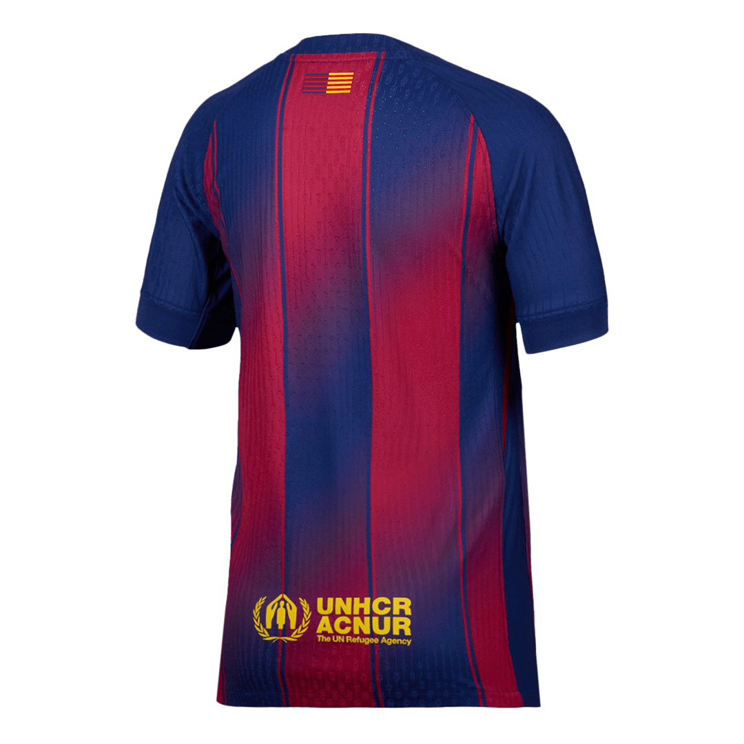 Authentic Barcelona Home Soccer Jersey 2025/26 Red&Blue - gojersey