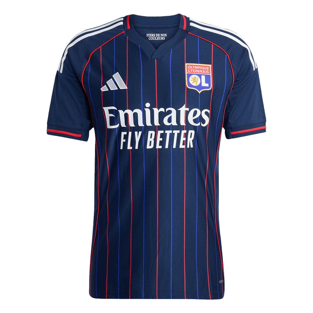 Olympique Lyonnais Away Soccer Jersey 2025/26 - gojersey