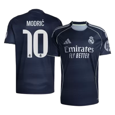 Real Madrid MODRIĆ #10 Away Soccer Jersey 2025/26 - gojersey