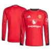 Manchester United Long Sleeve Home Soccer Jersey 2025/26 - gojersey