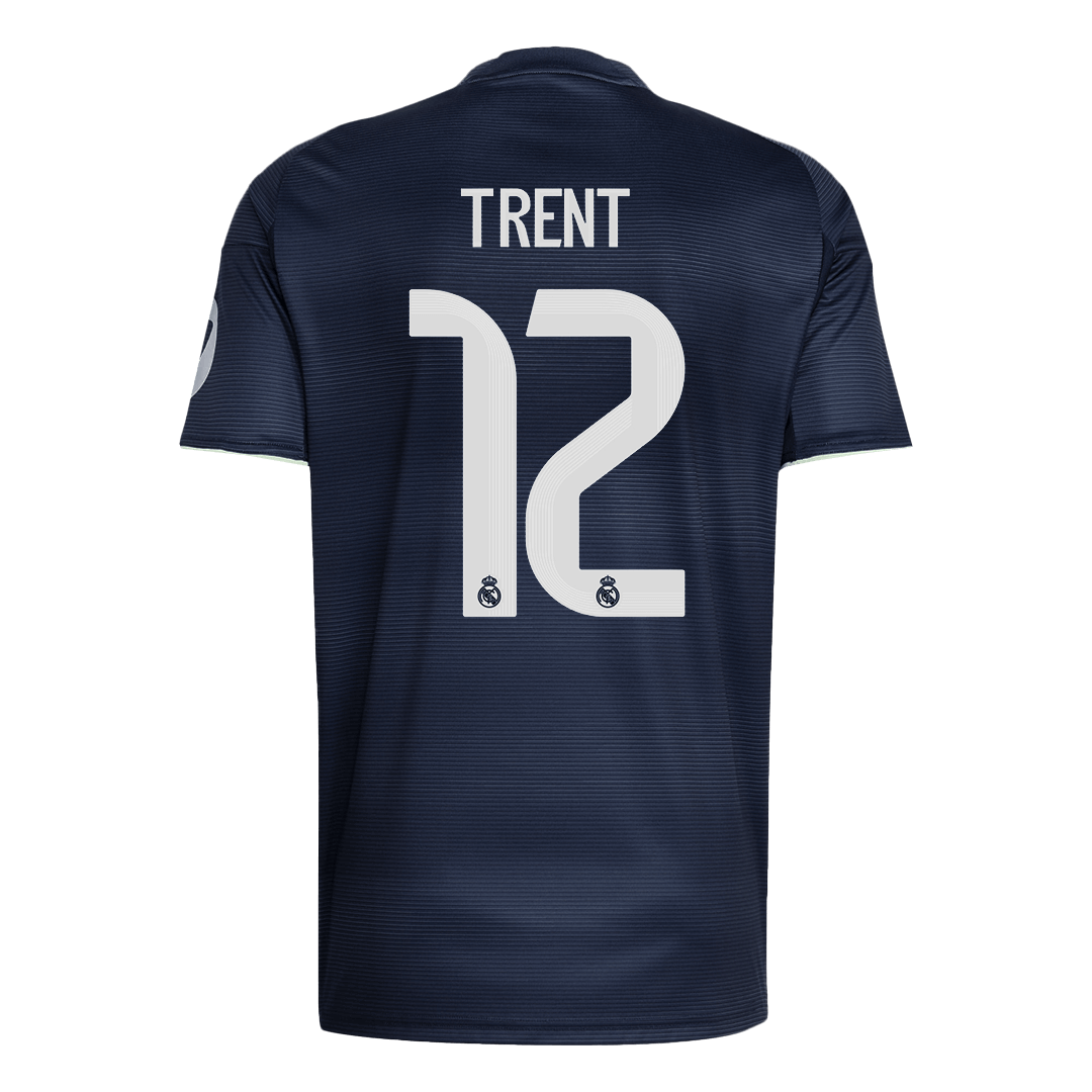 Real Madrid TRENT #12 Away Soccer Jersey 2025/26 - gojersey