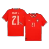 Portugal DIOGO J. #21 Home Soccer Jersey 2025 - gojersey