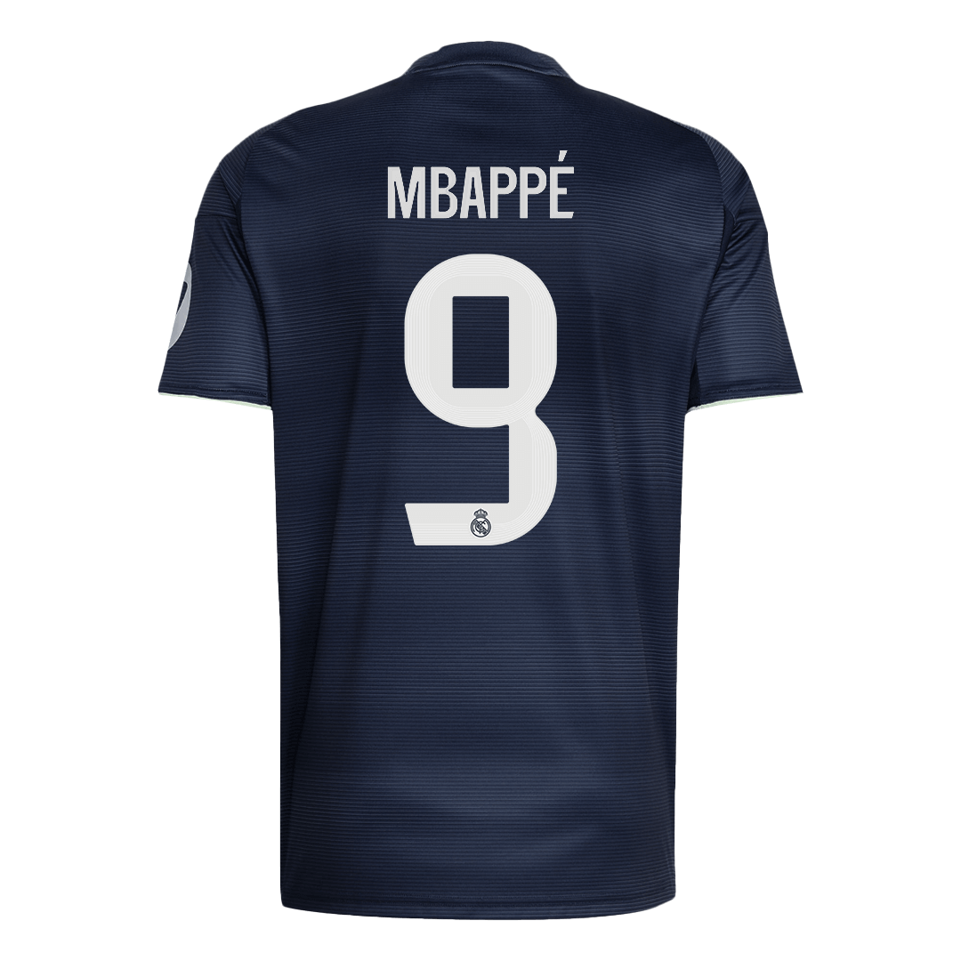 Real Madrid MBAPPÉ #9 Away Soccer Jersey 2025/26 - gojersey