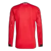 Manchester United Long Sleeve Home Soccer Jersey 2025/26 - gojersey