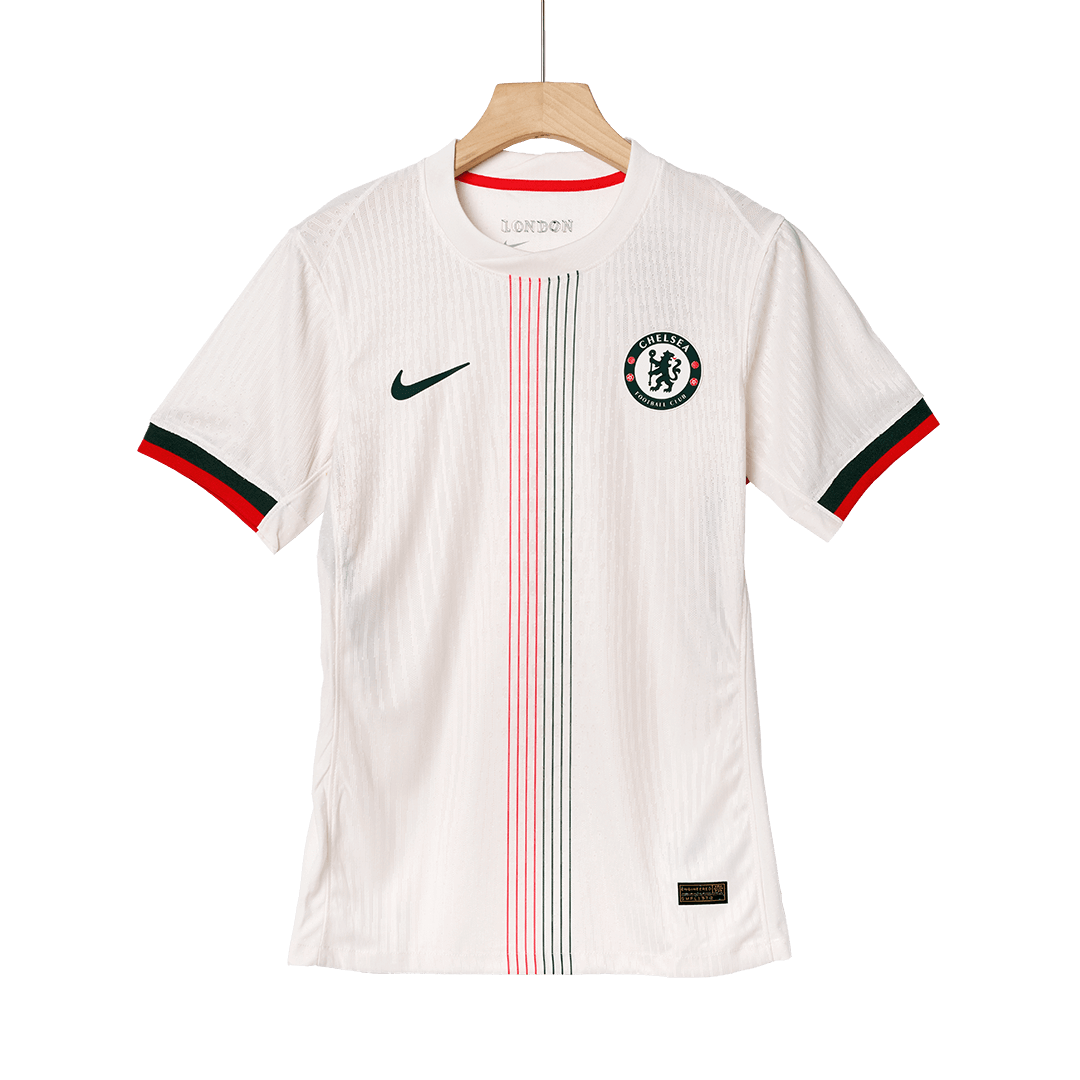 NETO #7 Authentic Chelsea Away Soccer Jersey 2025/26 White - gojersey