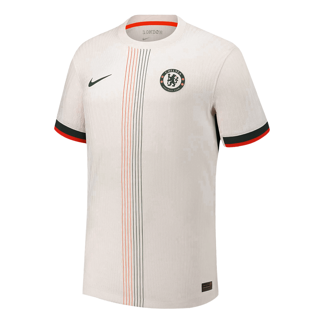 NETO #7 Authentic Chelsea Away Soccer Jersey 2025/26 White - gojersey