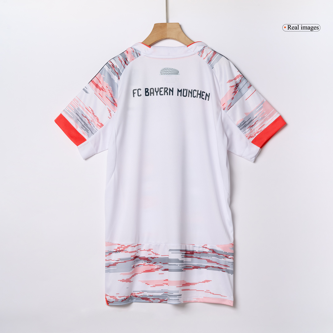 Women's Bayern Munich Away Soccer Jersey 2025/26 White - gojersey