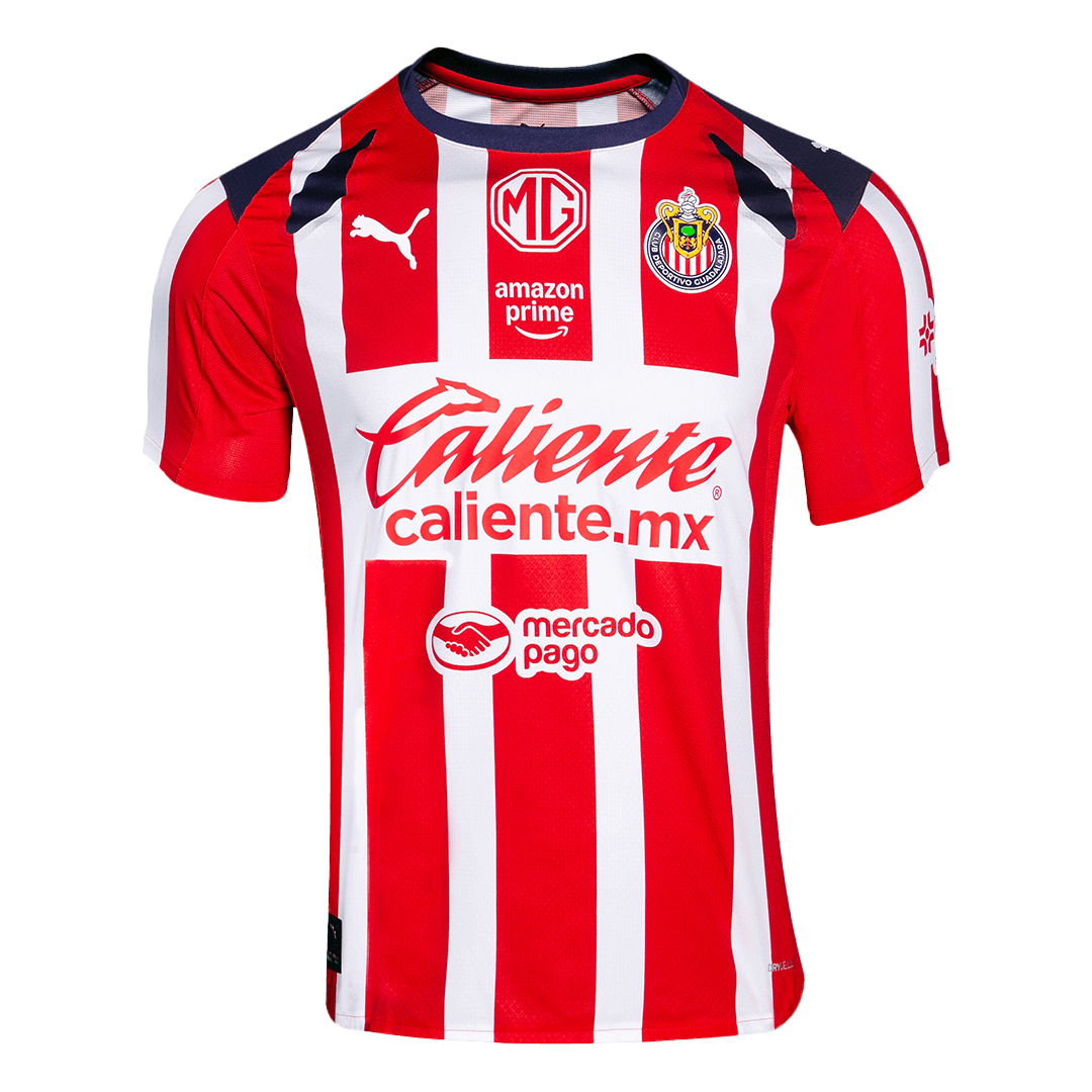 Chivas Home Soccer Jersey 2025/26 - gojersey