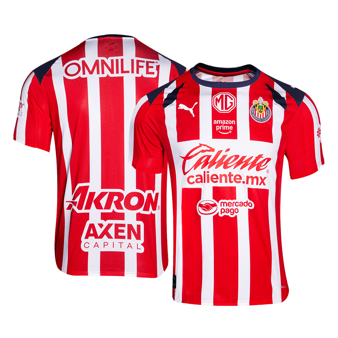 Chivas Home Soccer Jersey 2025/26 - gojersey
