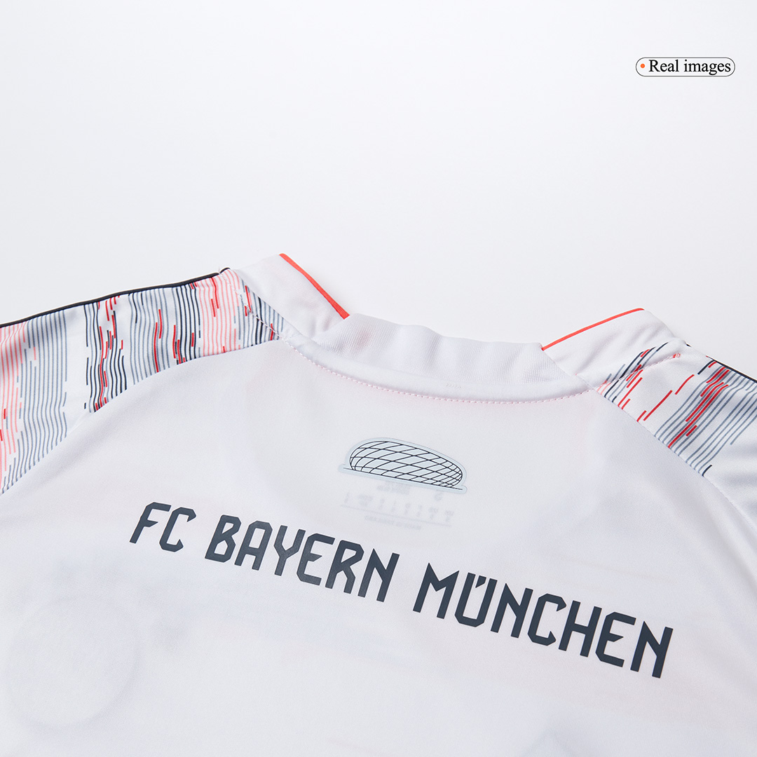 Women's Bayern Munich Away Soccer Jersey 2025/26 White - gojersey