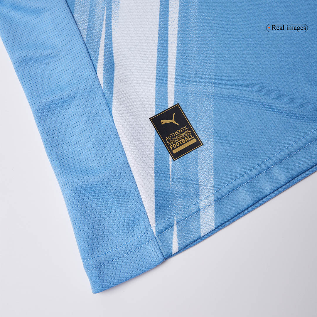 Women's Manchester City Home Soccer Jersey 2025/26 Blue - gojersey