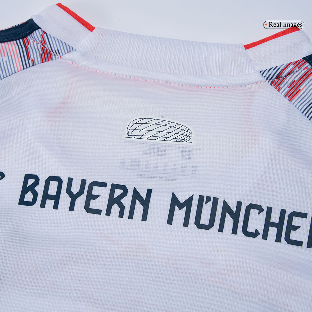 Bayern Munich Away Soccer Jersey Kit 2025/26 Kids(Jersey+Shorts) - gojersey