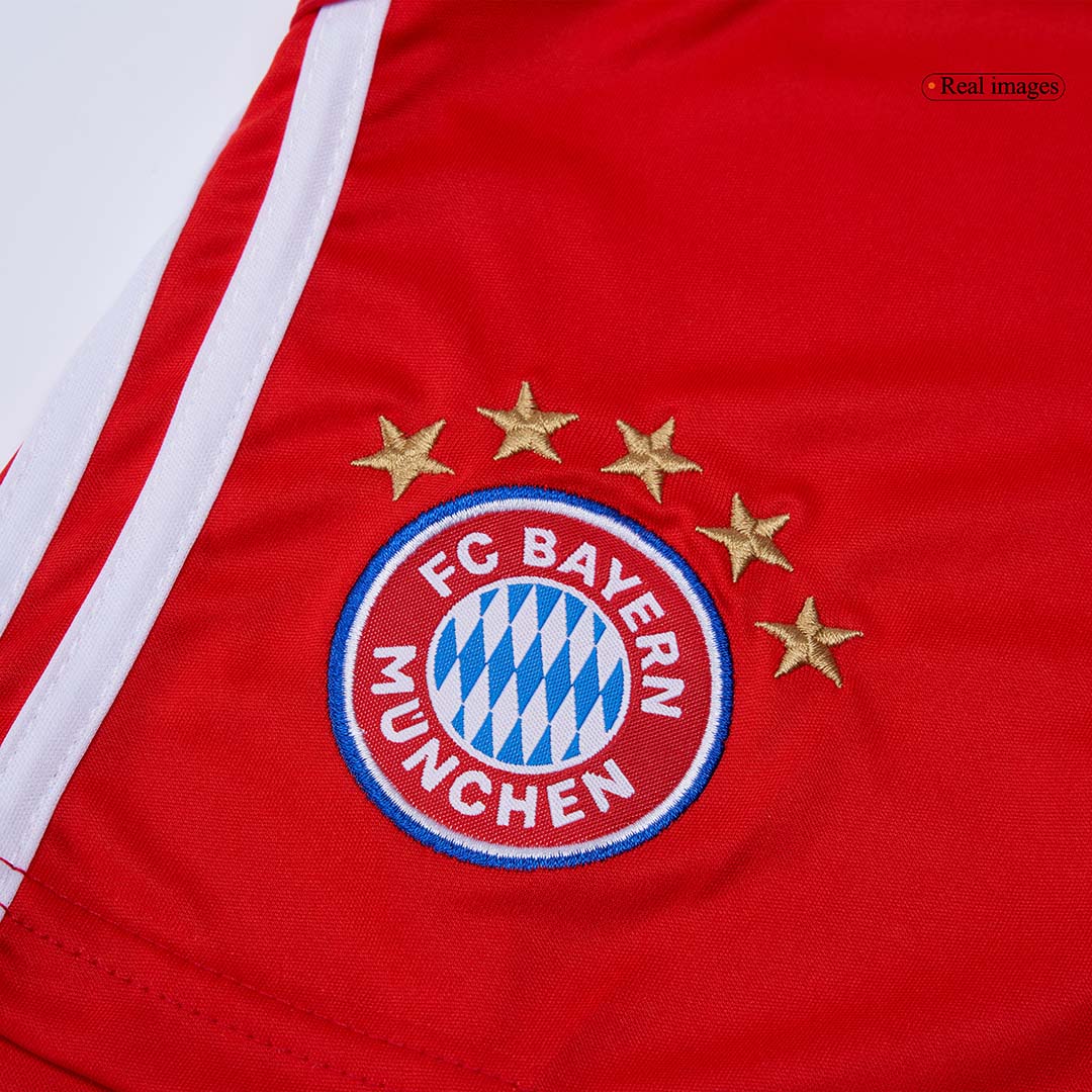 Bayern Munich Home Soccer Jersey Kit 2025/26 Kids(Jersey+Shorts) - gojersey