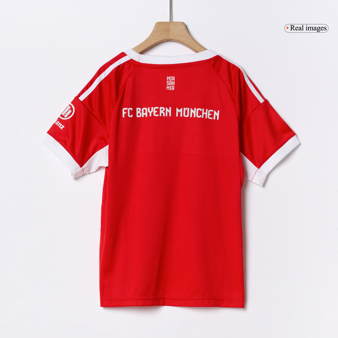 Bayern Munich Home Soccer Jersey Kit 2025/26 Kids(Jersey+Shorts) - gojersey