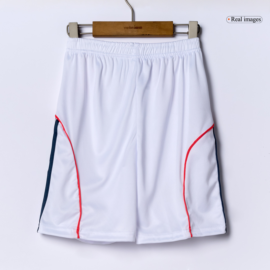 Bayern Munich Away Soccer Jersey Kit 2025/26 Kids(Jersey+Shorts) - gojersey