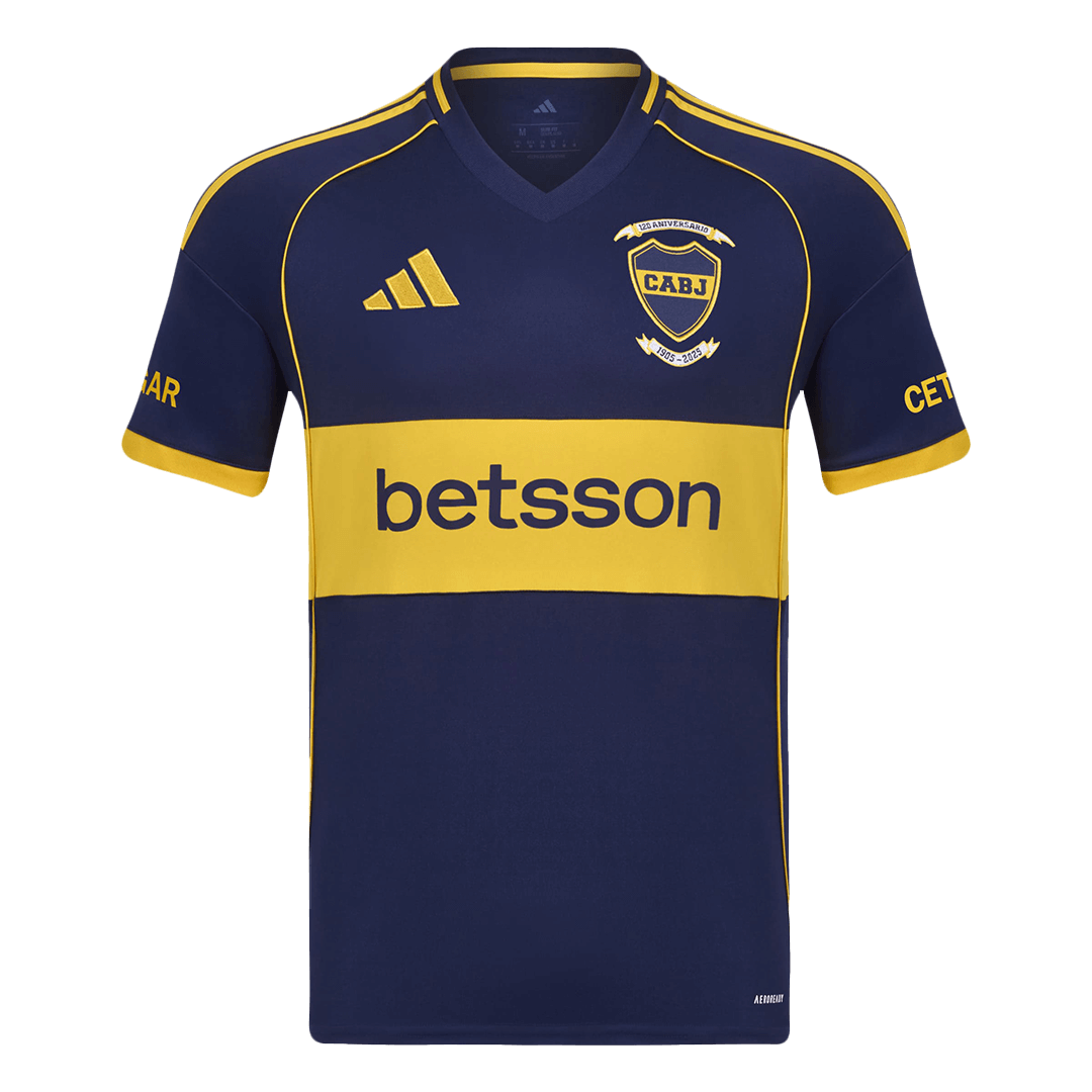 Boca Juniors Home Soccer Jersey 2025/26 - gojersey