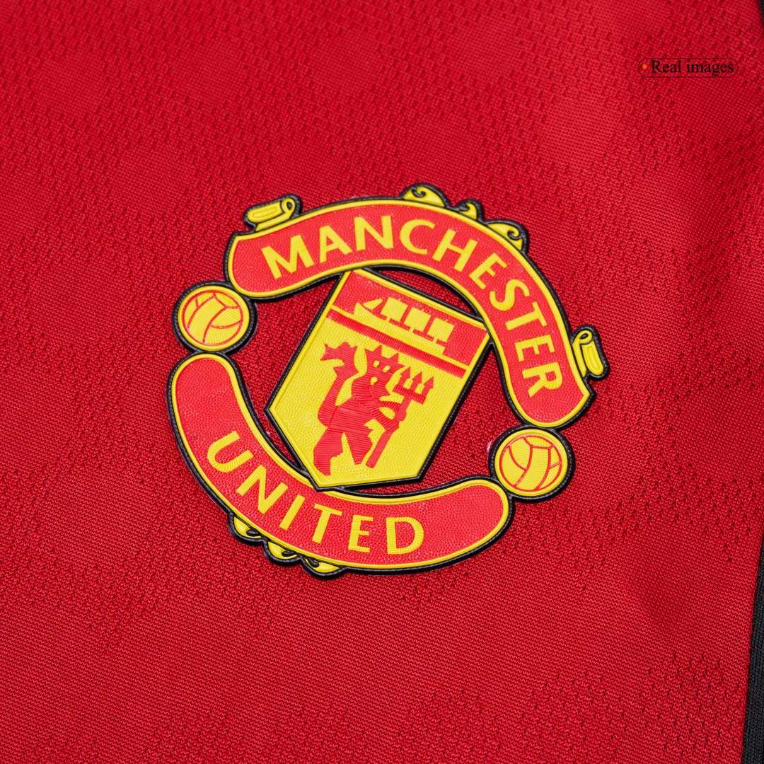ŠEŠKO #30 Authentic Manchester United Home Soccer Jersey 2025/26 Red - gojersey
