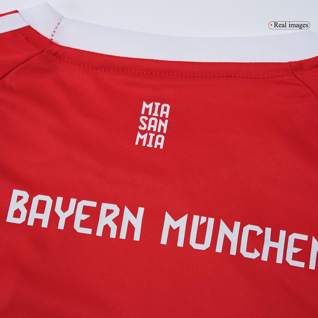 Bayern Munich Home Soccer Jersey Kit 2025/26 Kids(Jersey+Shorts) - gojersey