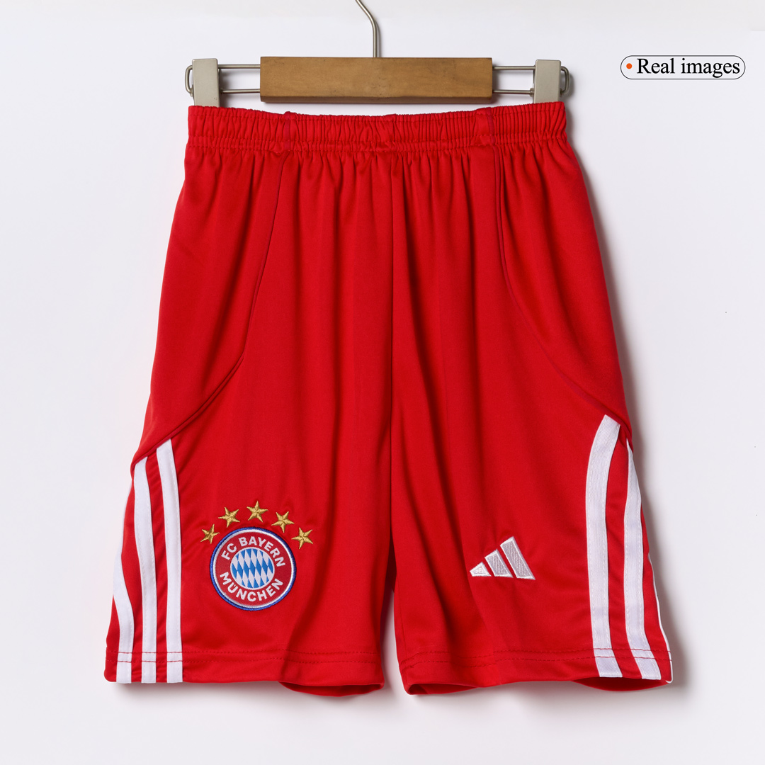 Bayern Munich Home Soccer Jersey Kit 2025/26 Kids(Jersey+Shorts) - gojersey
