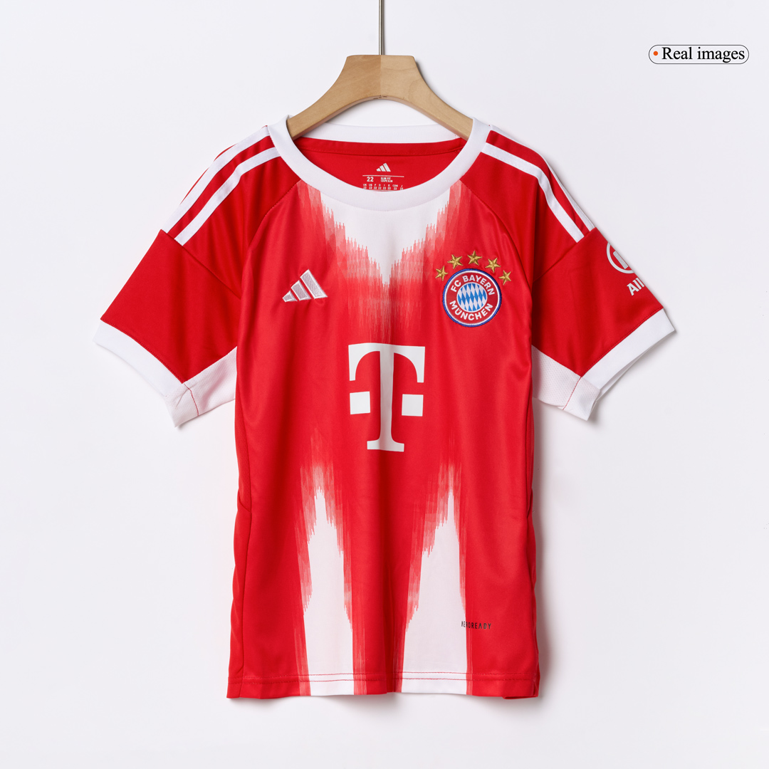 Bayern Munich Home Soccer Jersey Kit 2025/26 Kids(Jersey+Shorts) - gojersey