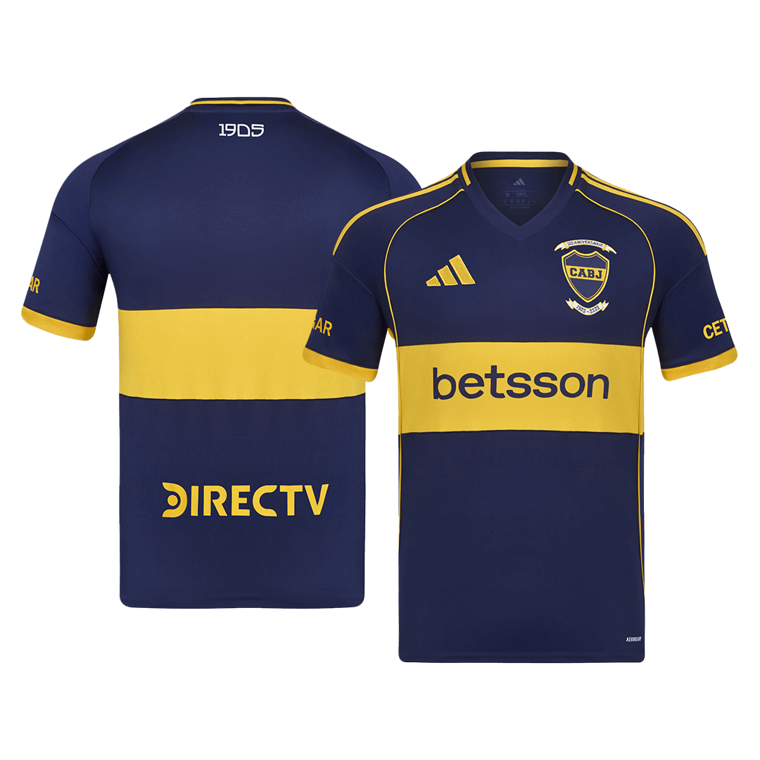 Boca Juniors Home Soccer Jersey 2025/26 - gojersey