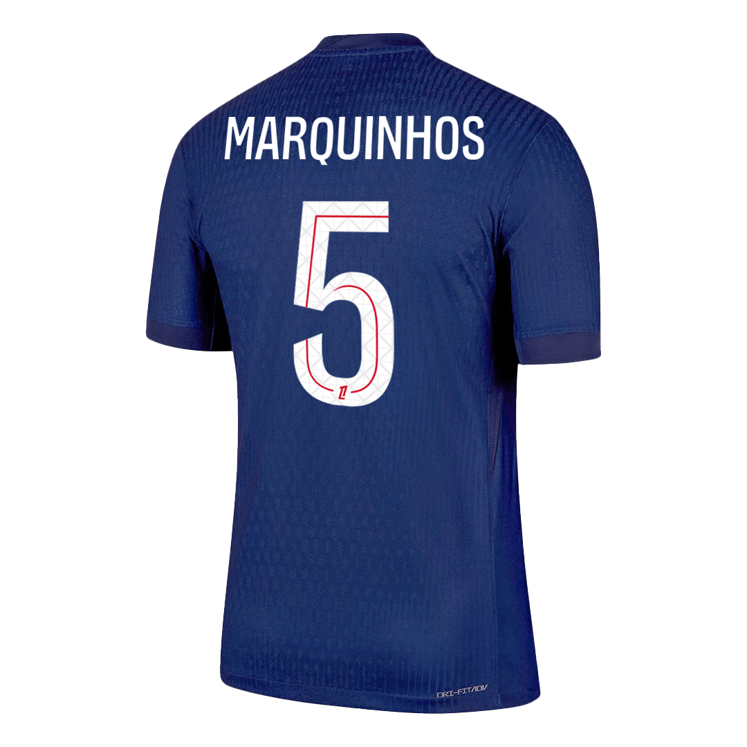 PSG MARQUINHOS #5 Home Soccer Jersey Authentic 2025/26 - gojersey