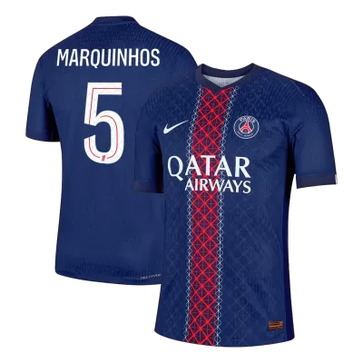 PSG MARQUINHOS #5 Home Soccer Jersey Authentic 2025/26 - gojersey