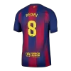Barcelona PEDRI #8 Home Soccer Jersey Authentic 2025/26 - gojersey