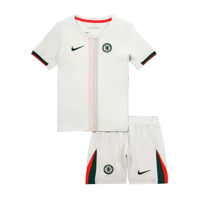 Chelsea Away Soccer Jersey Kit 2025/26 Kids(Jersey+Shorts) - gojersey