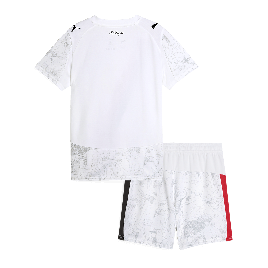 Manchester City Soccer Jersey Kit 2025/26 Kids(Jersey+Shorts) - gojersey