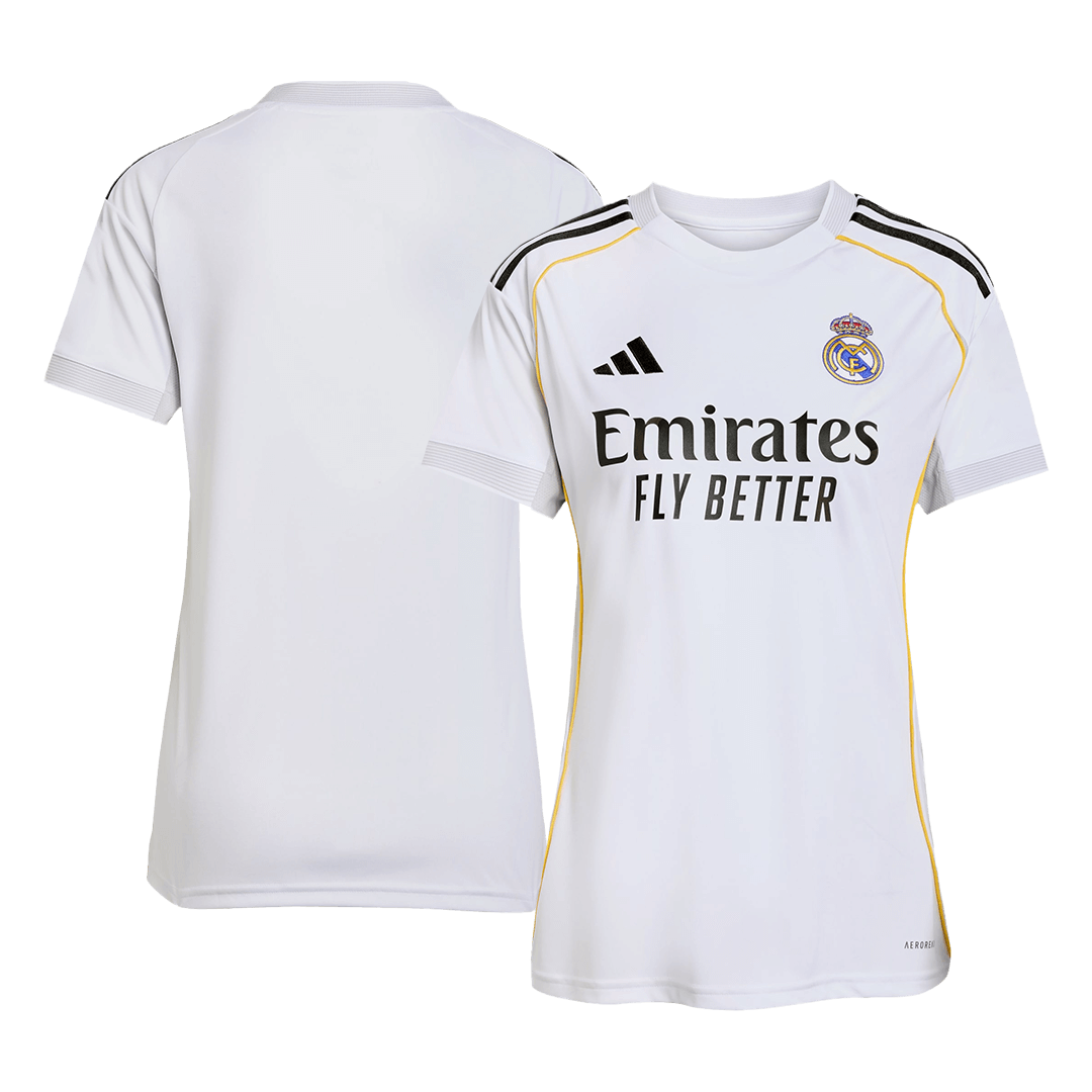 Women's Real Madrid Home Soccer Jersey 2025/26 - gojersey