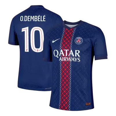 PSG O.DEMBÉLÉ #10 Home Soccer Jersey Authentic 2025/26 - gojersey