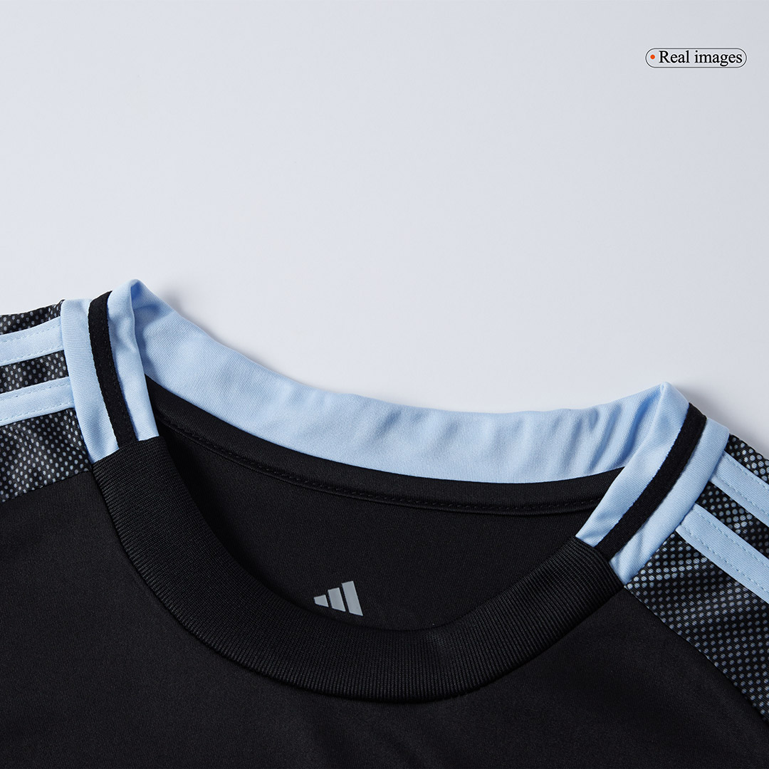 Aston Villa Away Soccer Jersey 25/26 Black - gojersey